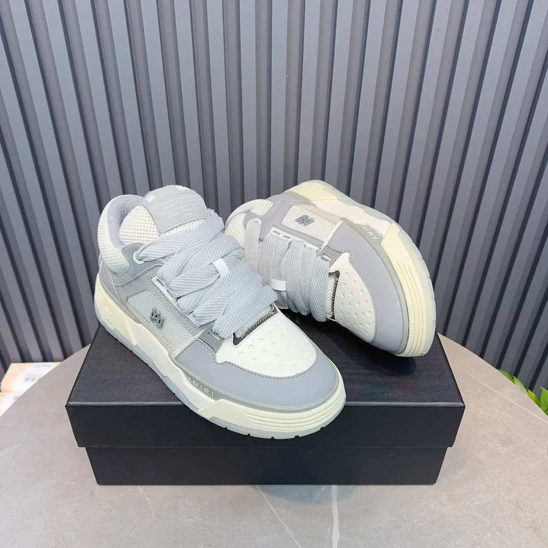 Men's shoes 💰660💰 AMIRI AMIRI trendy brand hot sale 🔥 Available all year round, couples 💑 Official website synchronization Imported fabrics 1⃣️ vs 1⃣️ replica, original factory special original sole, 35-45 (45. non-refundable)